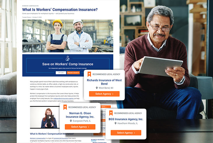 “Recommended Agencies” on SEO Content